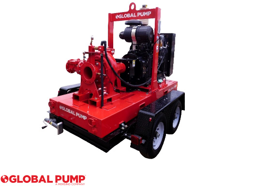 Global standard high head pump with logo