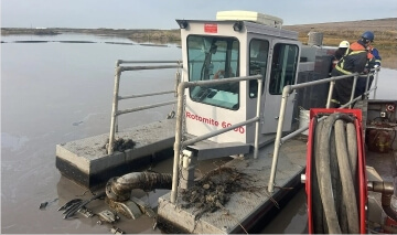 Cnrl dredging project 3