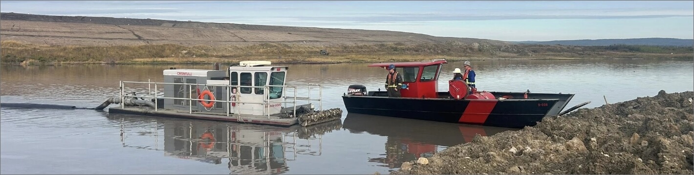 Canal dredging project hero image